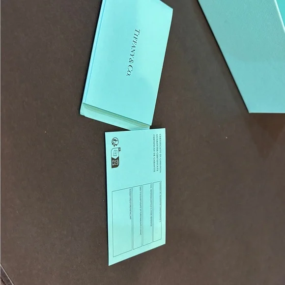 Tiffany & Co Eyeglass Case Set Blue Box Empty Authentic - Picture 6 of 6